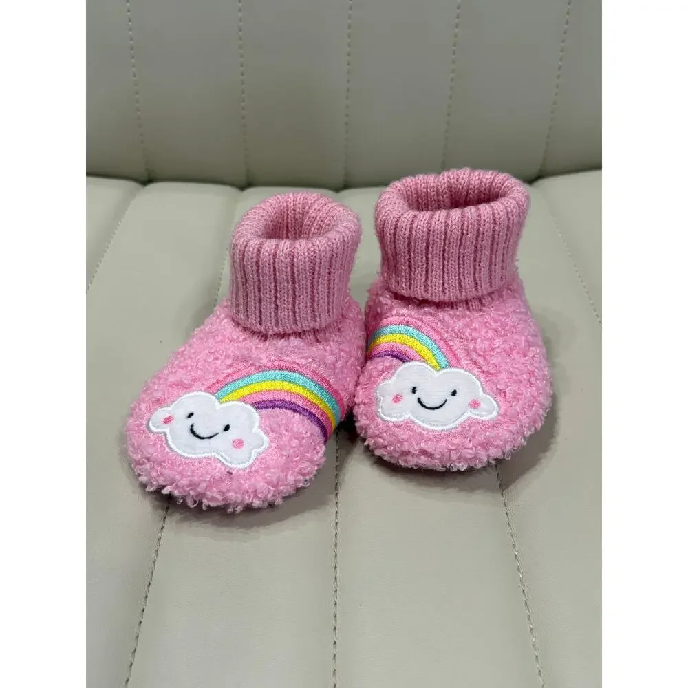 Pink Rainbow Slippers - Wonder Nation - 2